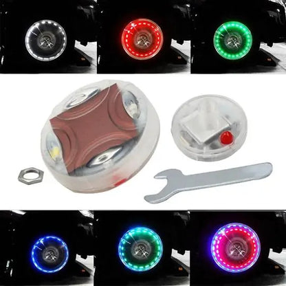 Solar Flash Wheel Tire Light by Anti Spier