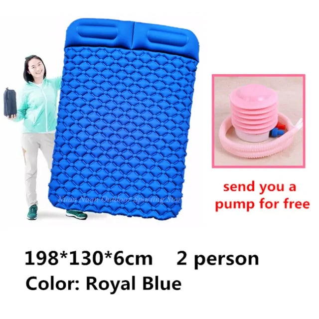 Inflatable Camping Mats by Anti Spier