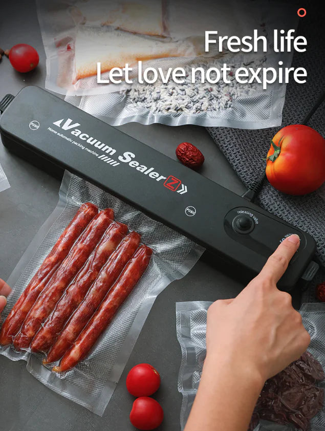 Vacuum Sealer Machine Food Preservation Storage Saver Automatic With Seal Bag by Anti Spier