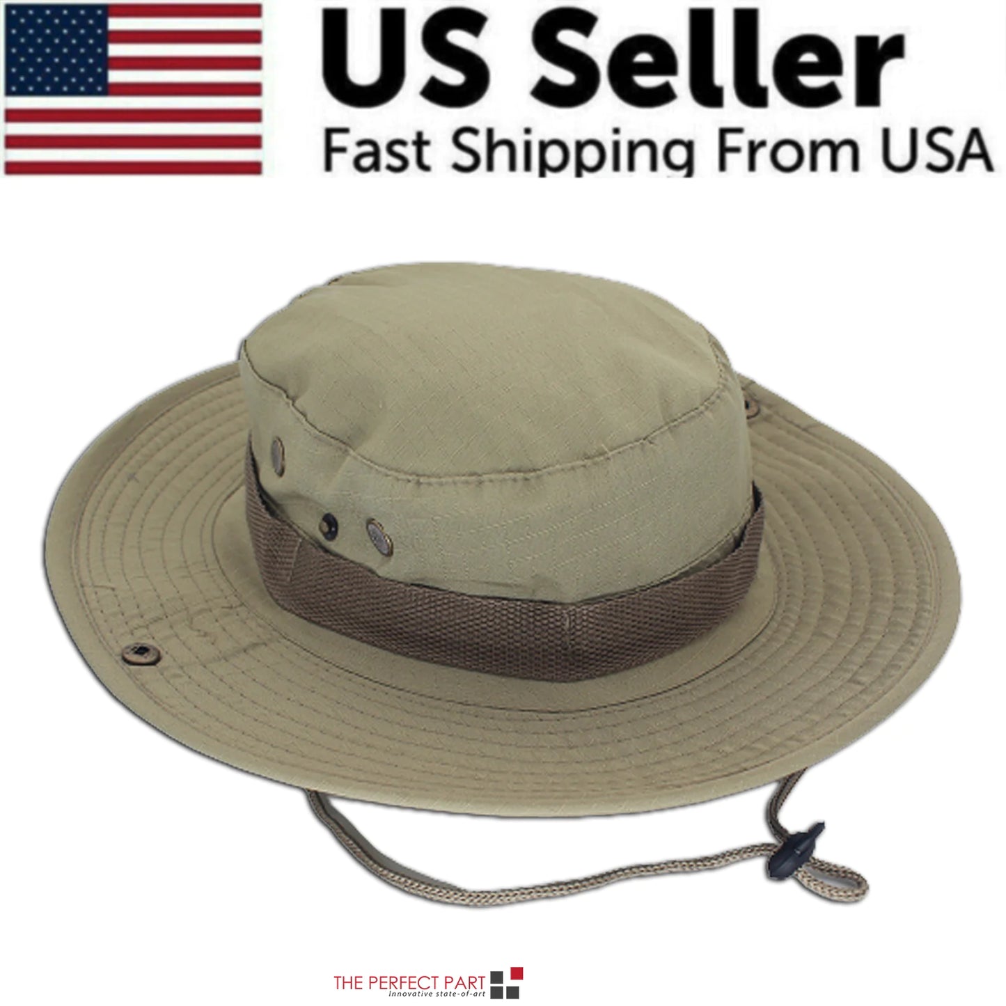 Wide Brim Sun Hat UV Protection Bucket Cap For Hiking Camping Fishing Safari Men by Anti Spier