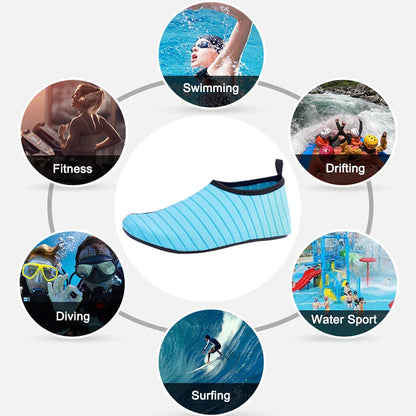 Water Shoes Men Women Skin Socks Aqua Surf Beach Yoga Swim Barefoot Quick-Dry by Anti Spier