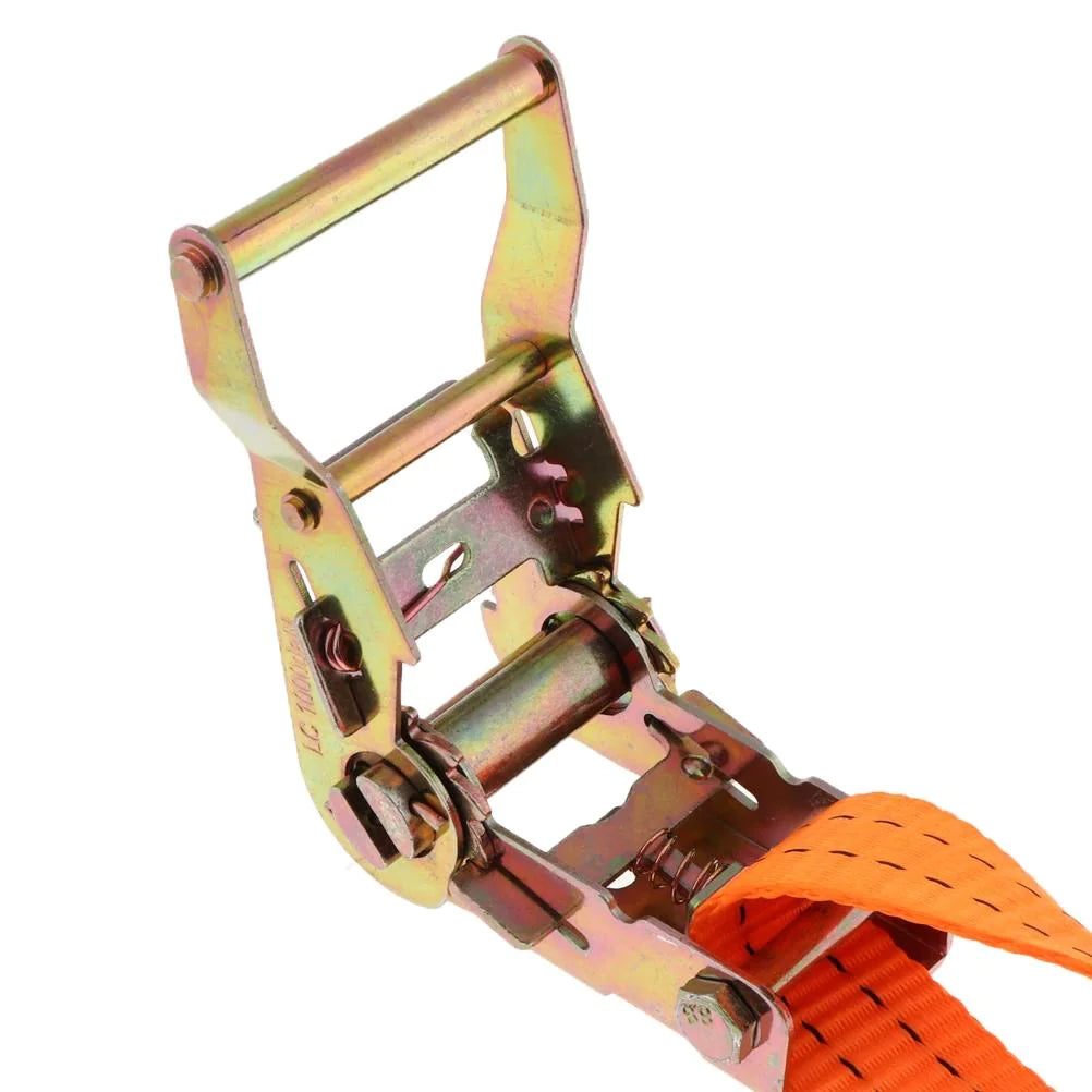 4 PK Ratchet Tie Down Straps 1.5" x 15 Feet 4,000 LB Safety J Hook Heavy Duty US by Anti Spier