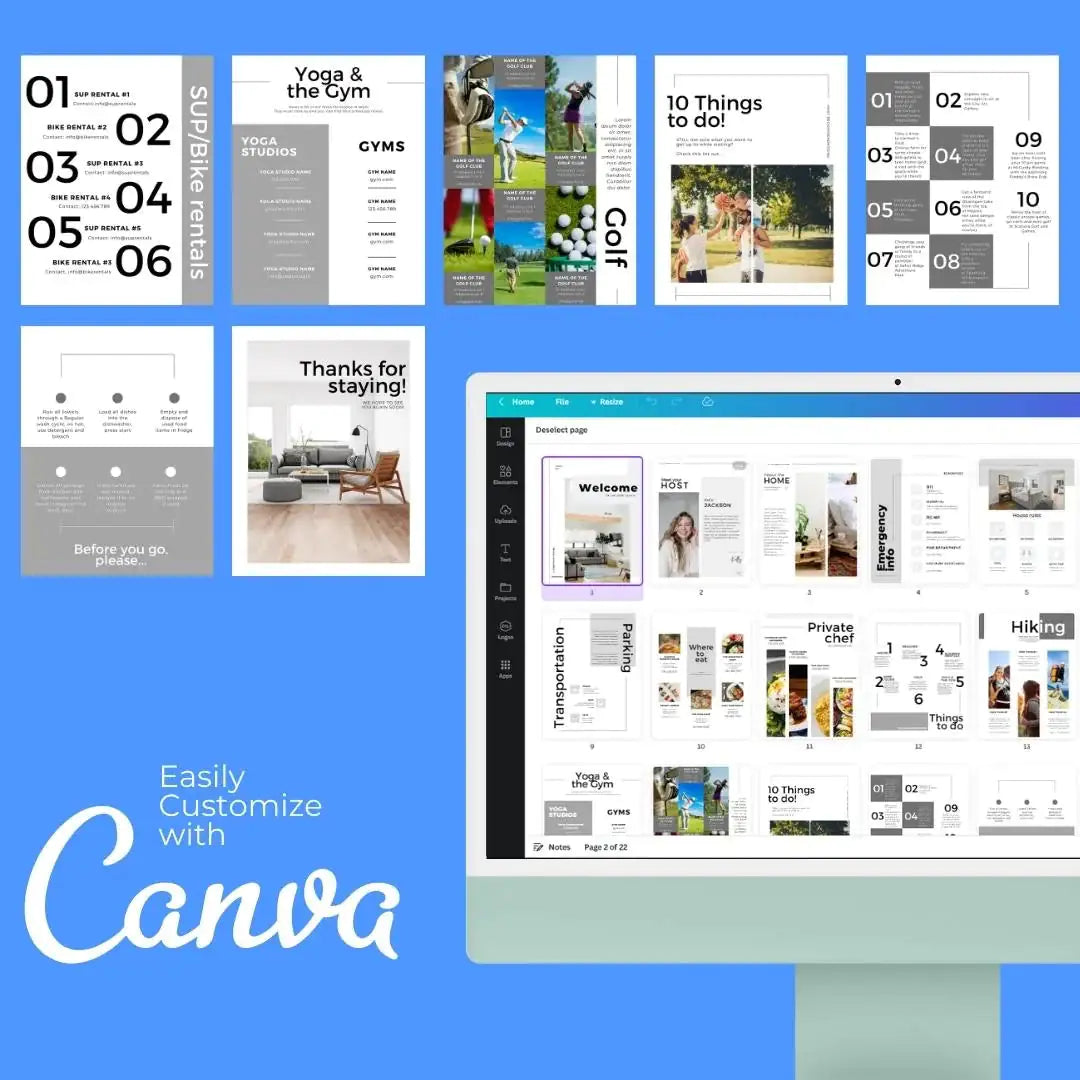 Ultimate Downloadable AirBnB Host Template Bundle by Anti Spier