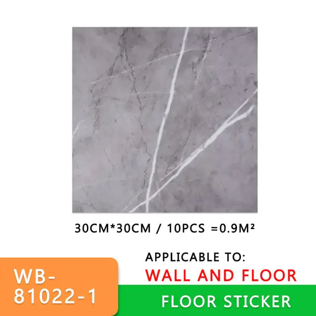 Thick Self-Adhesive Marble Floor Stickers by Anti Spier