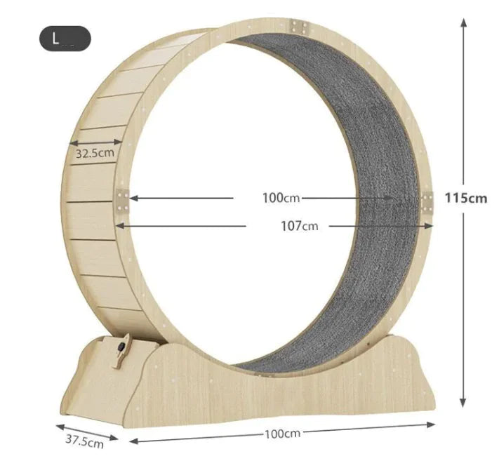 Purr Fit Cat Running Wheel by Anti Spier