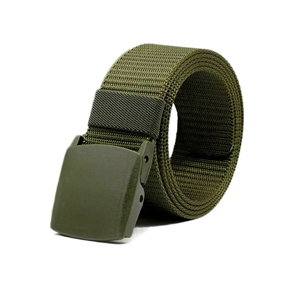 Men's Plastic Cam Buckle Nylon Belt by Anti Spier