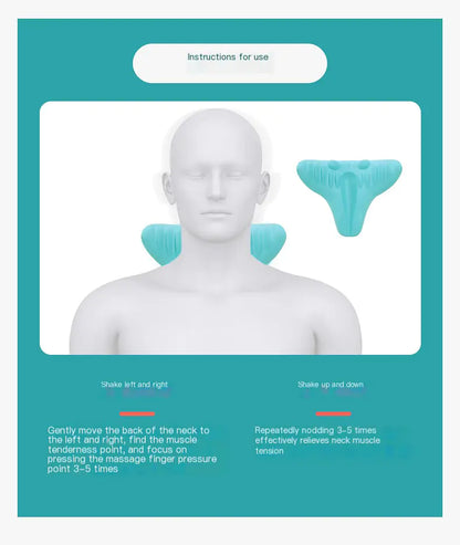 Neck Traction & Massage Pillow by Anti Spier