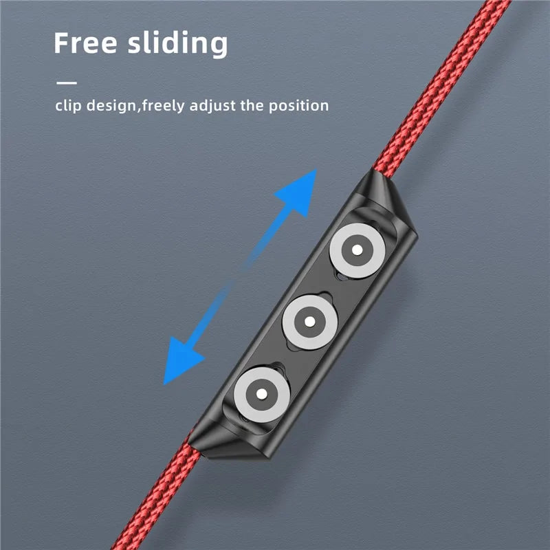 3 in 1 Magnetic Cable Plugs Case by Anti Spier