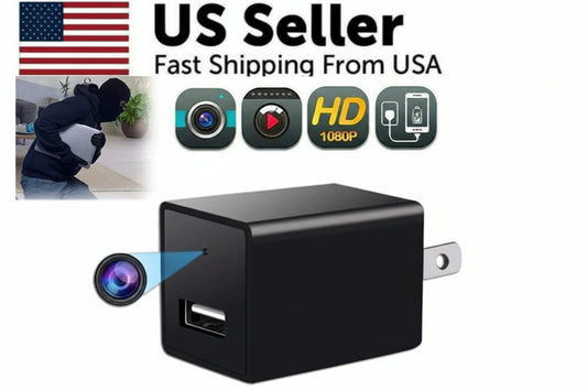 Mini Hidden Camera Home Security Nanny Cam Full HD 1080P DVR Night Vision No Audio by Anti Spier