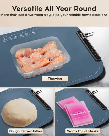 Portable Warming Trays - Navy Blue by Anti Spier