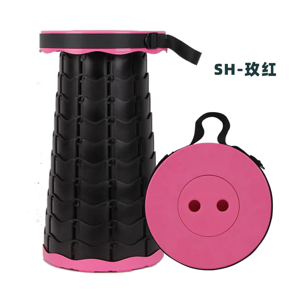 Portable Folding Stool for Outdoor Travel and Events by Anti Spier