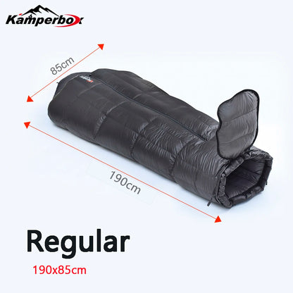 Kamperbox Winter Sleeping Bags Camping Down Sleeping Bags Winter Outdoor Ultralight Sleeping Bags Camping Equipments by Anti Spier