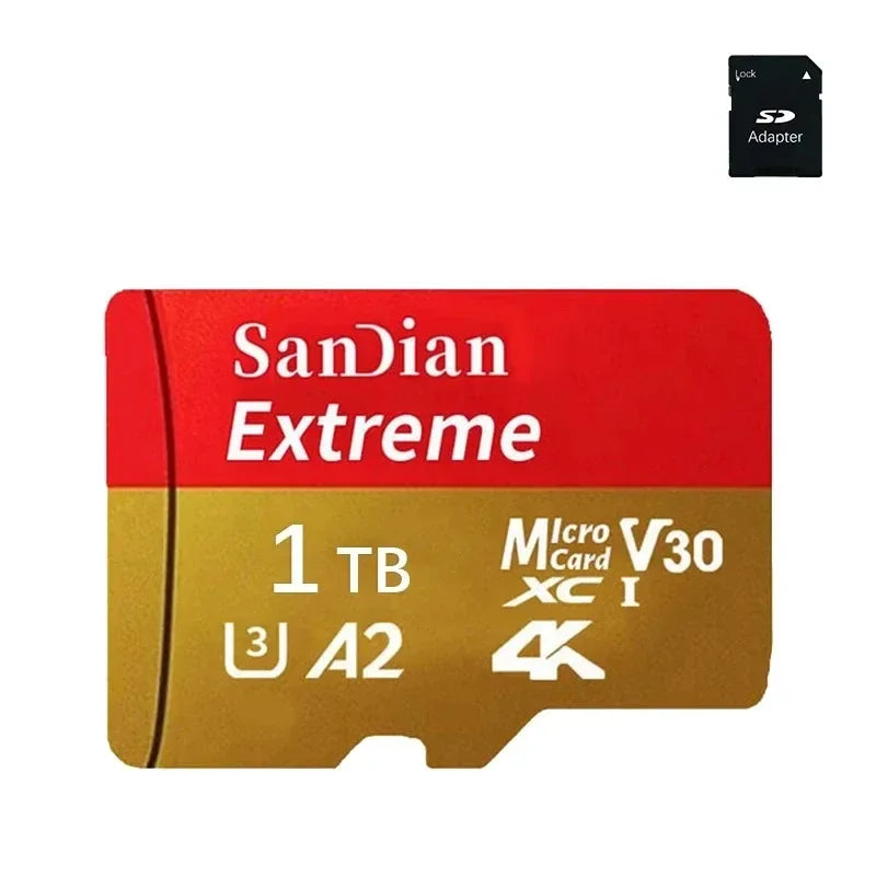 Original SD Card 2TB Large Capacity Memory Card 1TB Micro Mini TF Card 64GB High Speed Flash Card 32GB For PC/Desktop/Mac/Camera by Anti Spier