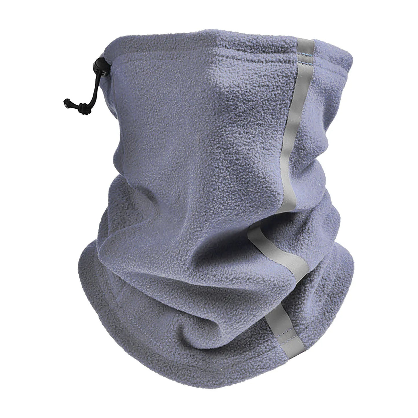 Winter Cycling Motorcycle Bandana Thermal Fleece Warm Buff Neck Scarf Face Cover Reflective Neck Tube Facemask Multi-Functional by Anti Spier
