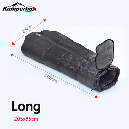 Kamperbox Winter Sleeping Bags Camping Down Sleeping Bags Winter Outdoor Ultralight Sleeping Bags Camping Equipments by Anti Spier