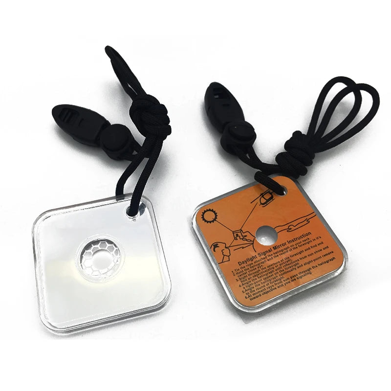 Multi-functional Survival Signal Mirror: The Ultimate Tool for Hiking, Camping, Hunting, Boating, Mountaineering and Outdoor Expeditions by Anti Spier