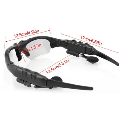 New Smart Bluetooth 5.0 Audio Polarized Sun Glasses Surround Sound Headphones Listen To Music Call Cycling Sunglasses Men Women by Anti Spier
