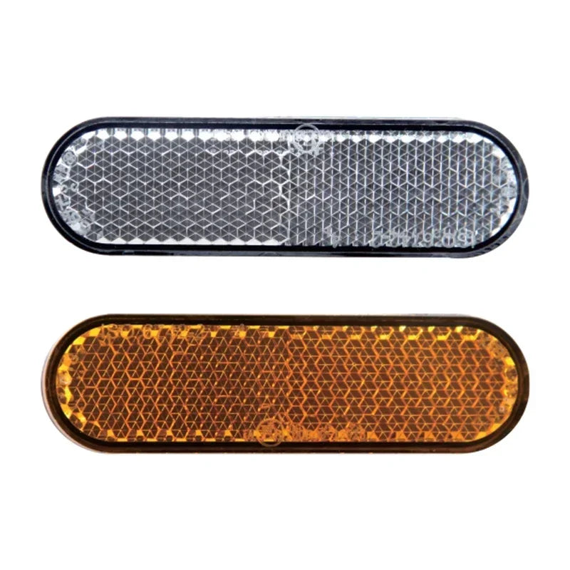 Enhance Safety with Small Amber/White/Red Reflective Round Reflectors for Scooters by Anti Spier
