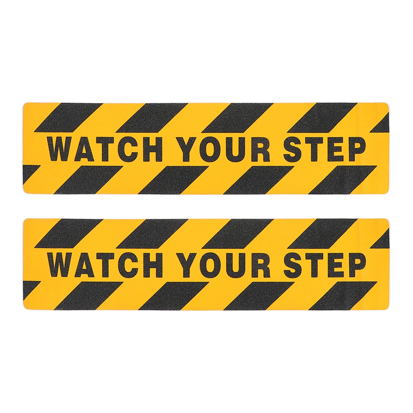2 Pcs Sticker Red Reflective Tape Warning The Sign Safety Stickers Floor Adhesive Watch Your Step by Anti Spier