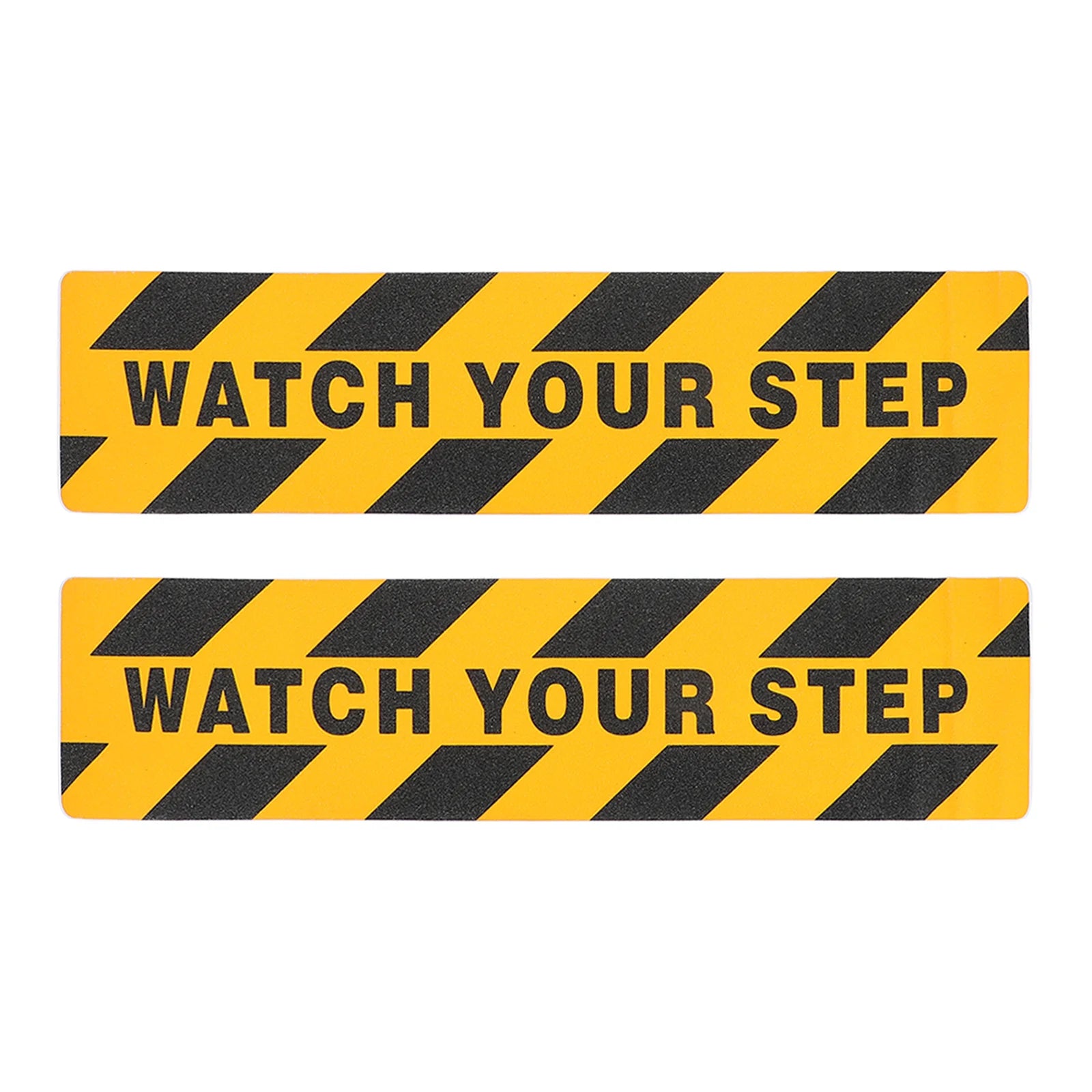 2 Pcs Sticker Red Reflective Tape Warning The Sign Safety Stickers Floor Adhesive Watch Your Step by Anti Spier
