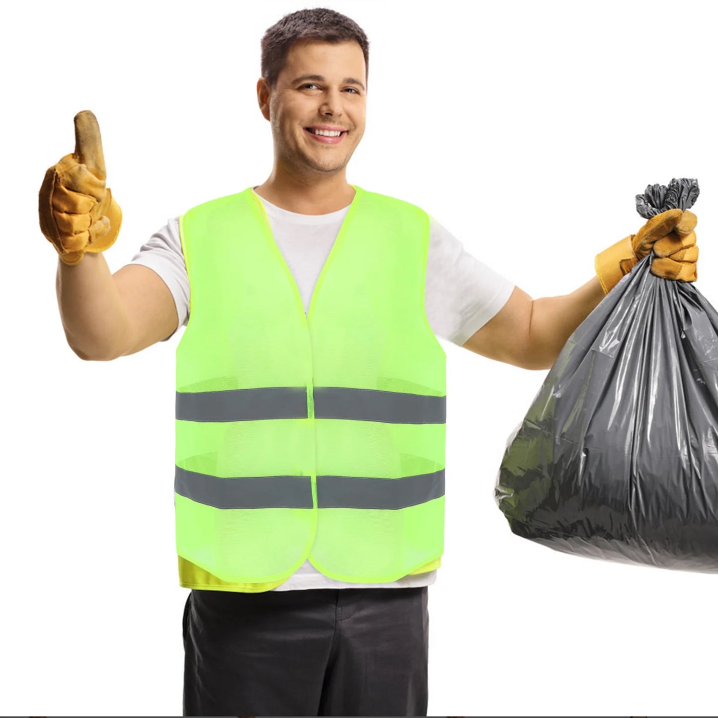 4 PCS High Visibility Cycling Riding Vests Reflective Safety Vests Jackets for Outdoor Construction Work Safety Road Traffic San by Anti Spier