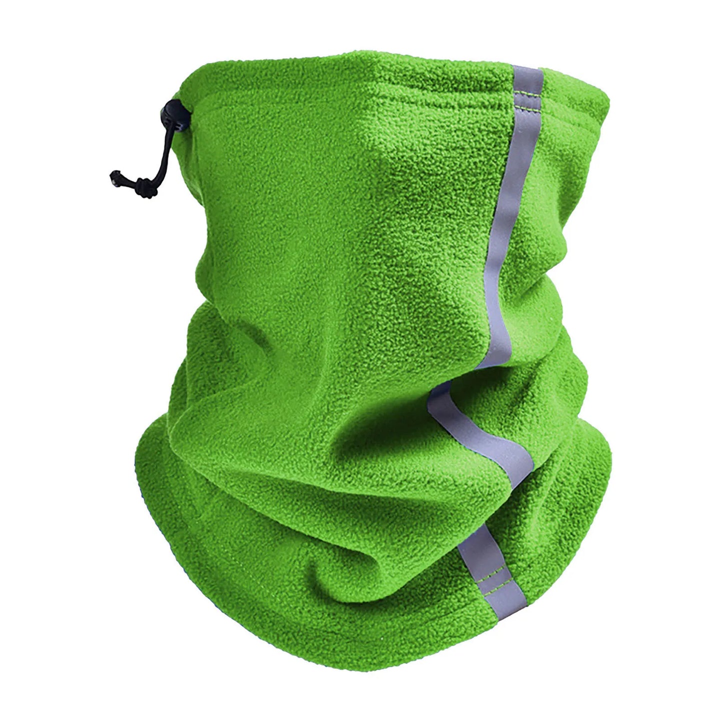 Winter Cycling Motorcycle Bandana Thermal Fleece Warm Buff Neck Scarf Face Cover Reflective Neck Tube Facemask Multi-Functional by Anti Spier