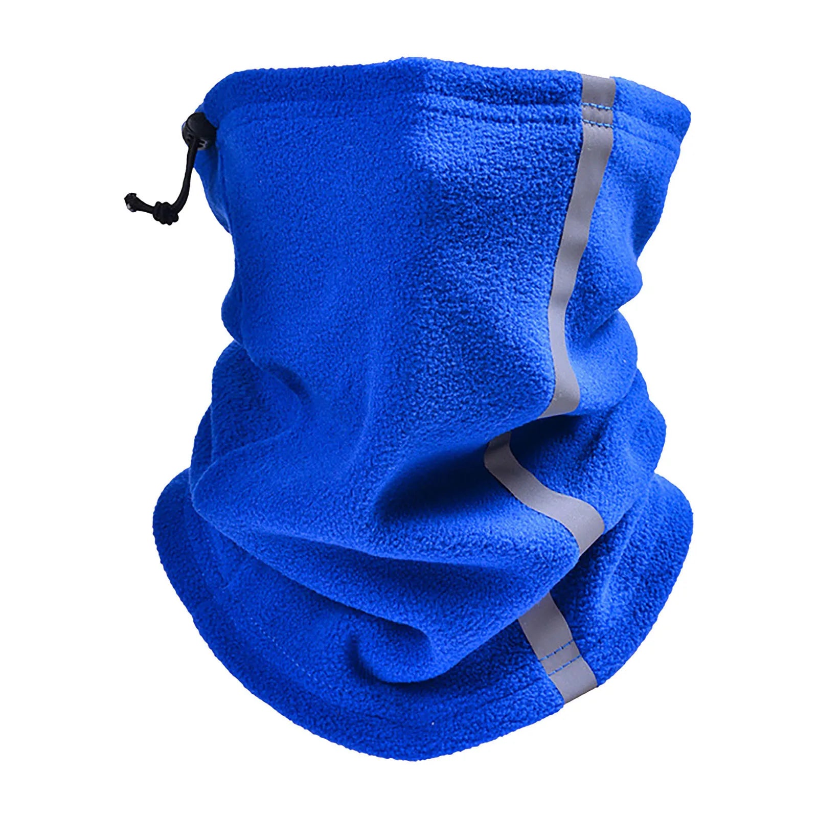 Winter Cycling Motorcycle Bandana Thermal Fleece Warm Buff Neck Scarf Face Cover Reflective Neck Tube Facemask Multi-Functional by Anti Spier