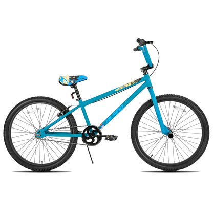 Hiland BMX Bike,24 26 inch,Beginner-Level to Advanced Riders with 2 Pegs,Kid’s Adults Bicycles, Multiple Colors by Anti Spier