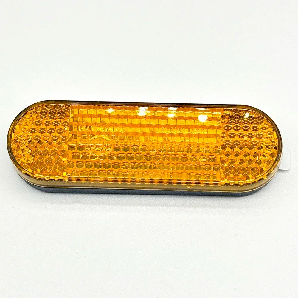 Enhance Safety with Small Amber/White/Red Reflective Round Reflectors for Scooters by Anti Spier