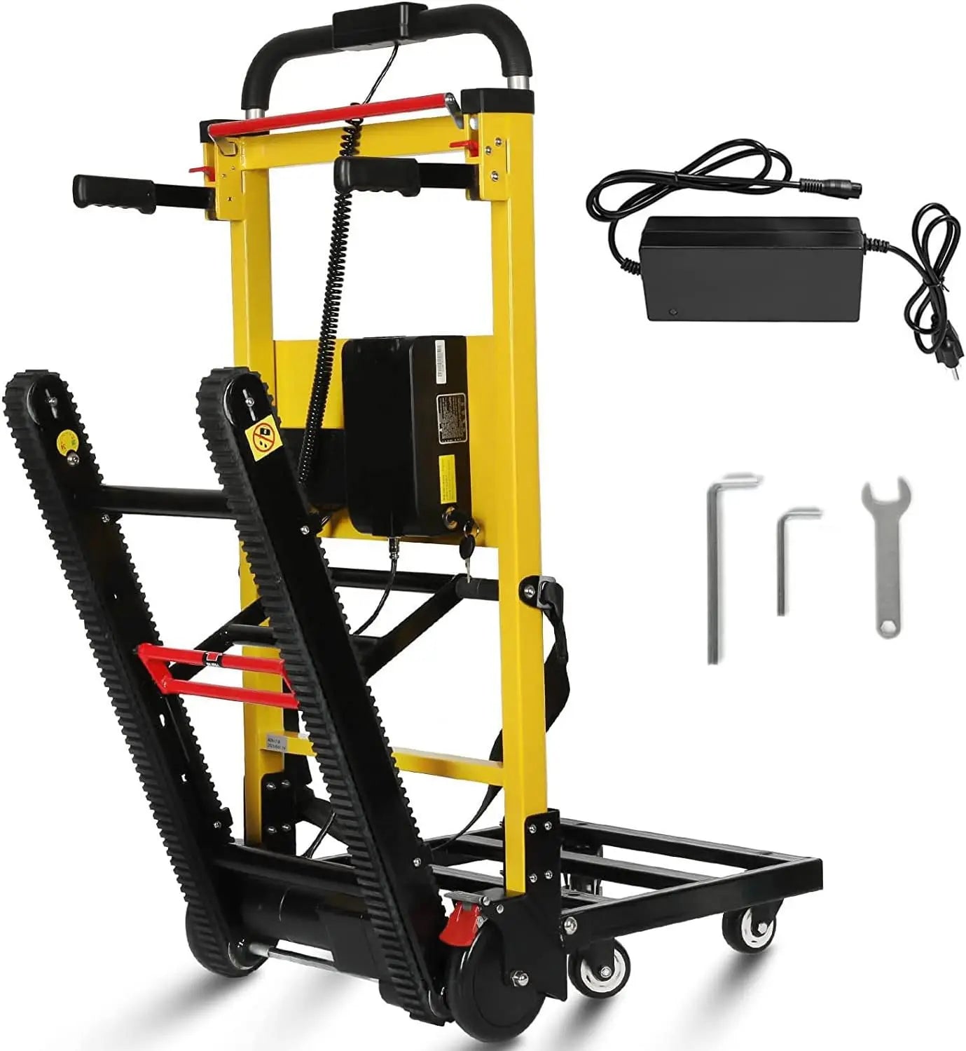 Electric Stair Climbing Hand Trucks 440-880lb Capacity Aluminum Stair Climber Dolly Moving Heavy for Moving Furniture Logistics by Anti Spier