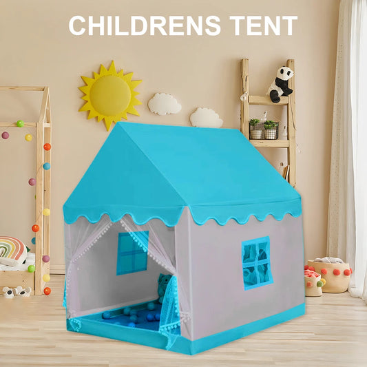 Kids Tent for Toddlers Kids with Windows Playhouse Tent Castle Play Tent Play House for Children Indoor and Outdoor Games by Anti Spier
