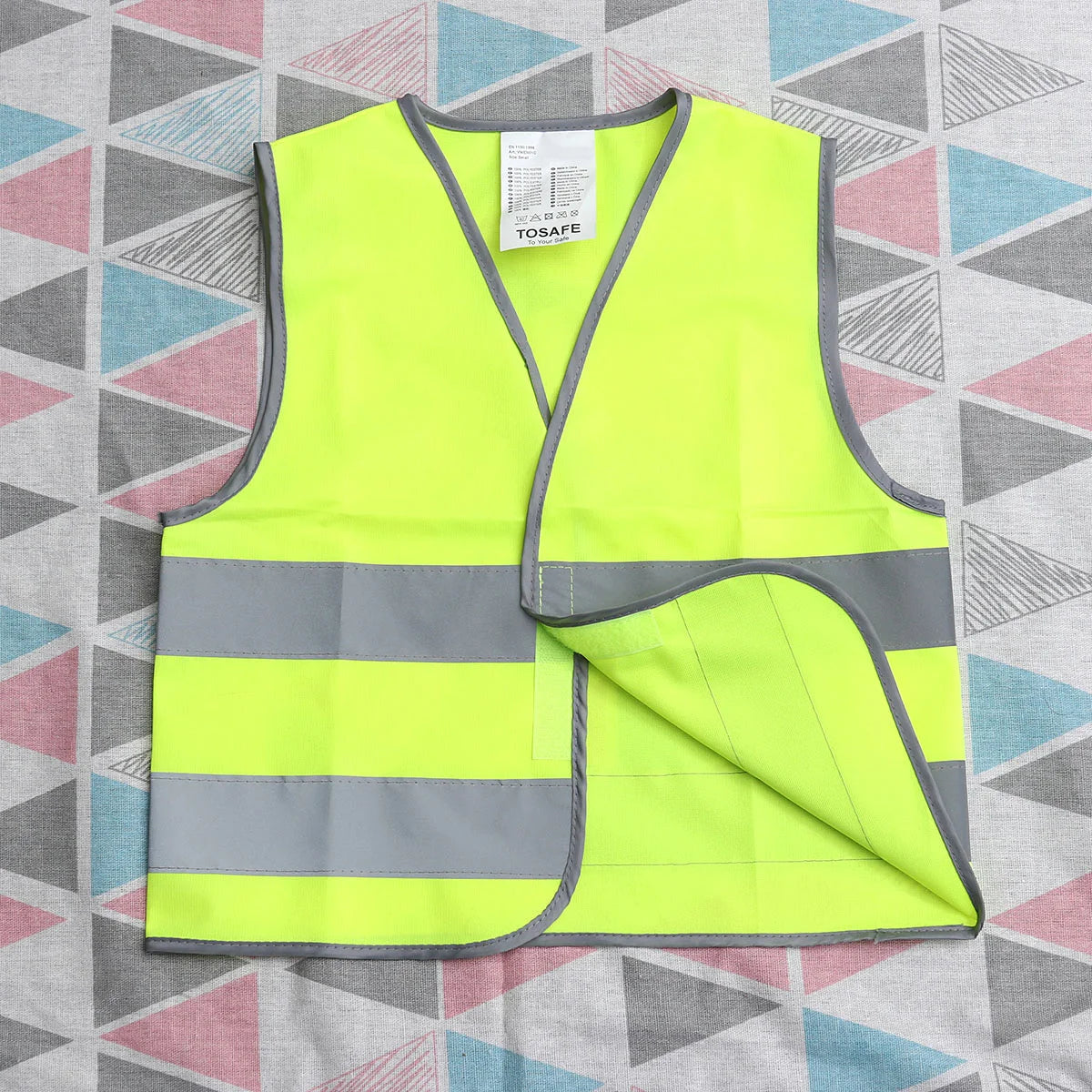 Kid Safety Vest Outdoor Night Reflective Waistcoat for Kid Child Boy Girl (Yellow M Size) Reflective Safety Vest by Anti Spier