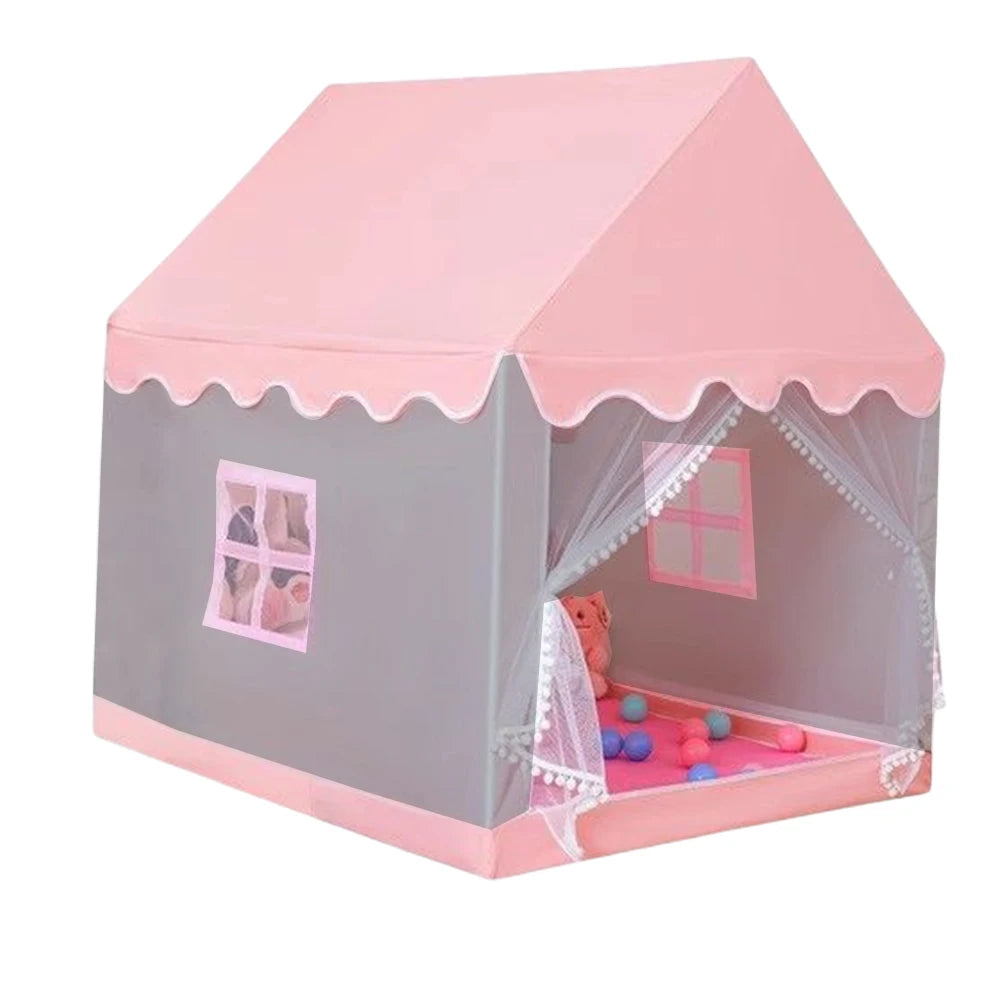 Kids Tent for Toddlers Kids with Windows Playhouse Tent Castle Play Tent Play House for Children Indoor and Outdoor Games by Anti Spier