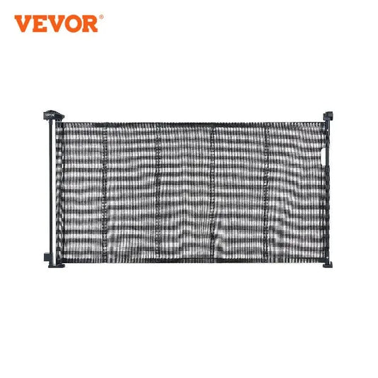 VEVOR Retractable Baby Gate Tall Mesh Baby Gate Extends up to Wide Retractable Gate for Kids or Pets Retractable Dog Gates by Anti Spier