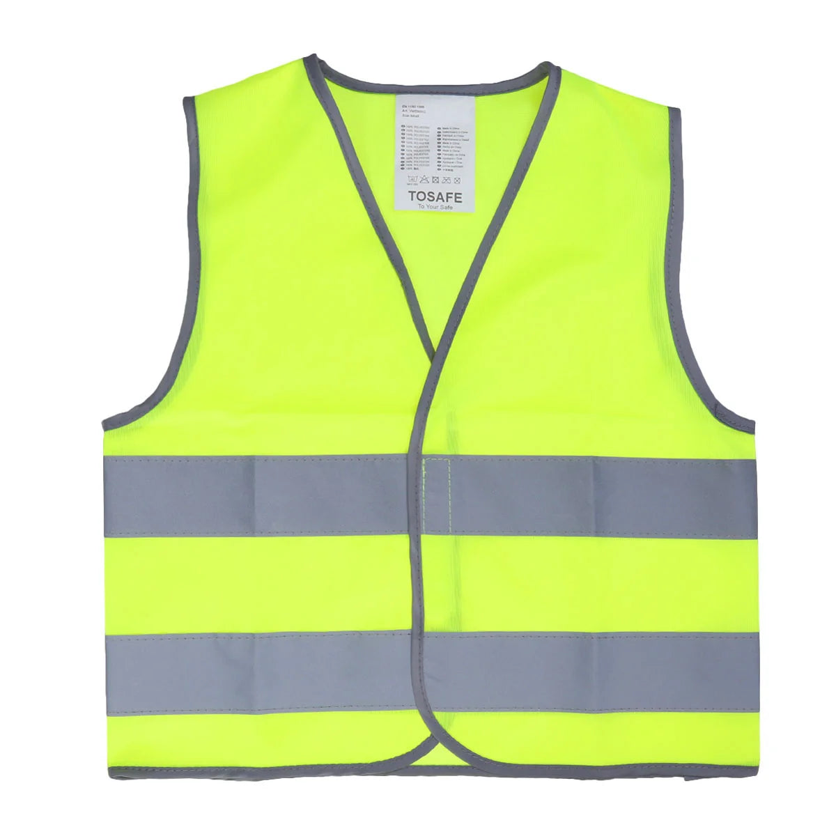 Kid Safety Vest Outdoor Night Reflective Waistcoat for Kid Child Boy Girl (Yellow M Size) Reflective Safety Vest by Anti Spier