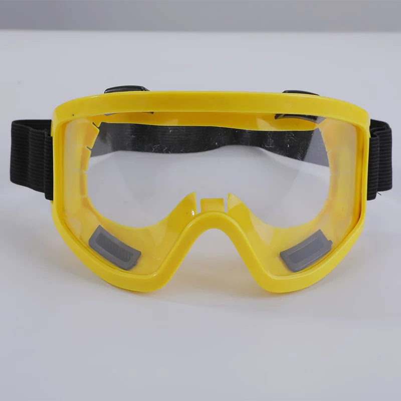 Protective Anti-Fog Anti-splash Goggle Dust-Proof Wind-Proof Work Lab Eyewear Eye Protection Safety Research Glasses Clear Lens by Anti Spier