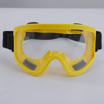 Protective Anti-Fog Anti-splash Goggle Dust-Proof Wind-Proof Work Lab Eyewear Eye Protection Safety Research Glasses Clear Lens by Anti Spier