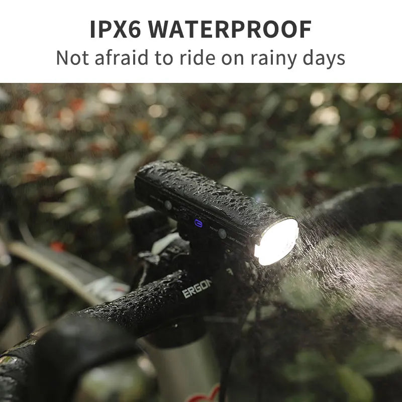GACIRON Cycling Flash V20S 1000lm Headlight WithTaillight Rechargeable Lamp IPX6 Waterproof Bicycle Front Light Bike Accessories by Anti Spier
