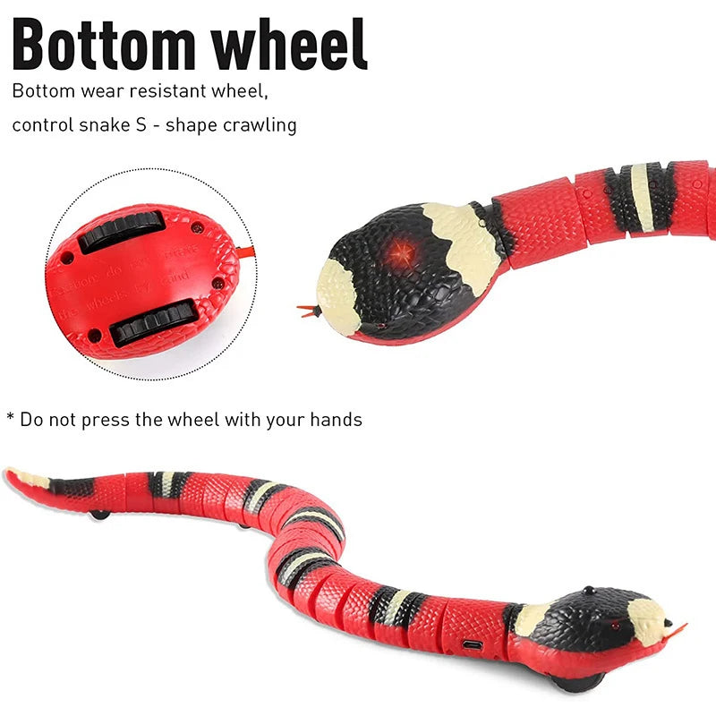 2023 Eletronic Smart Sensing Snake Automatic Cat Toys For Cats Dogs Pet Kitten Toys Pet Accessories by Anti Spier