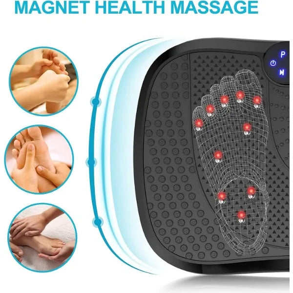 Vibration Plate Fitness Platform Exercise Machine Vibrating Lymphatic Drainage Shaking Full Body Shaker Workout Vibrate by Anti Spier