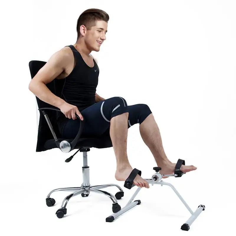 Metal Frame Pedal Exerciser Muscle Training Fully Assembled Exercise Pedals Arms Legs Trainer For Indoor by Anti Spier