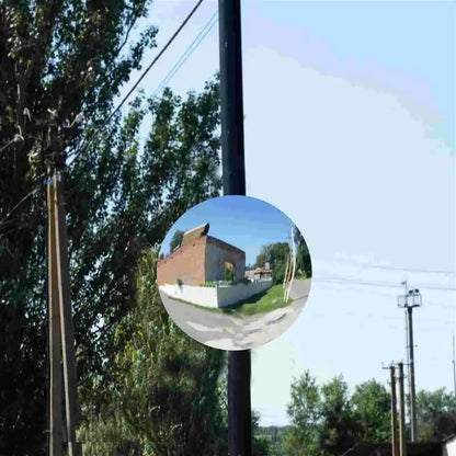 Outdoor Mirrors Mirror Driveway Outdoor Convex Wide Angle Outdoor Mirrorss Traffic Security Plastic by Anti Spier