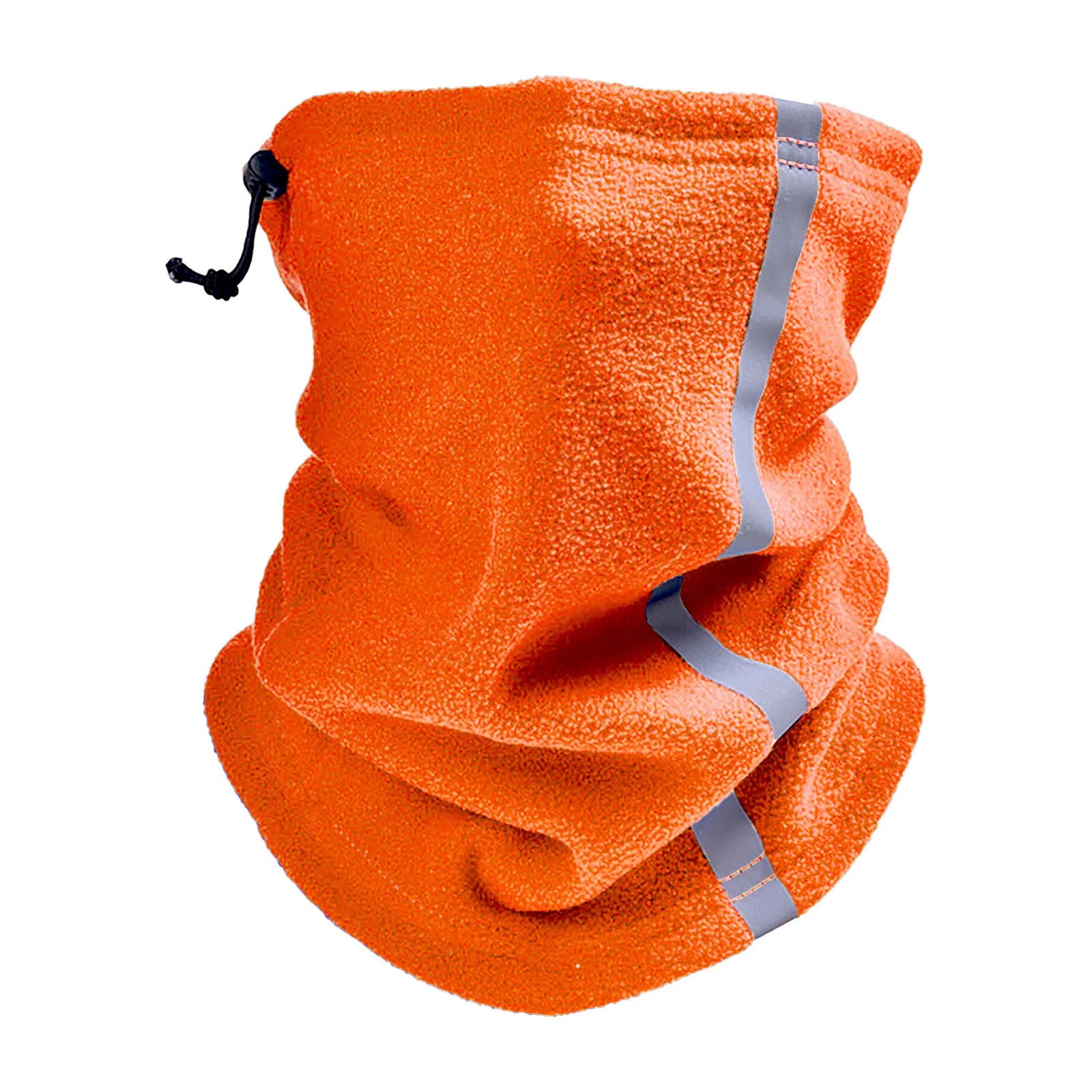 Winter Cycling Motorcycle Bandana Thermal Fleece Warm Buff Neck Scarf Face Cover Reflective Neck Tube Facemask Multi-Functional by Anti Spier