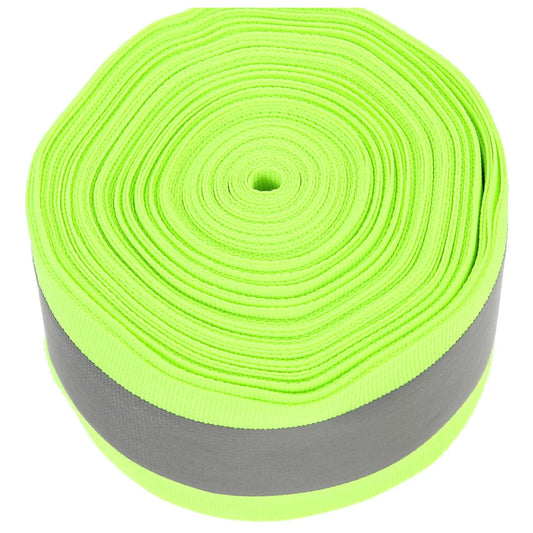 Reflective Webbing Fabric Tape for Clothes Ribbon Safety Polyester Clothing Trim Strip by Anti Spier