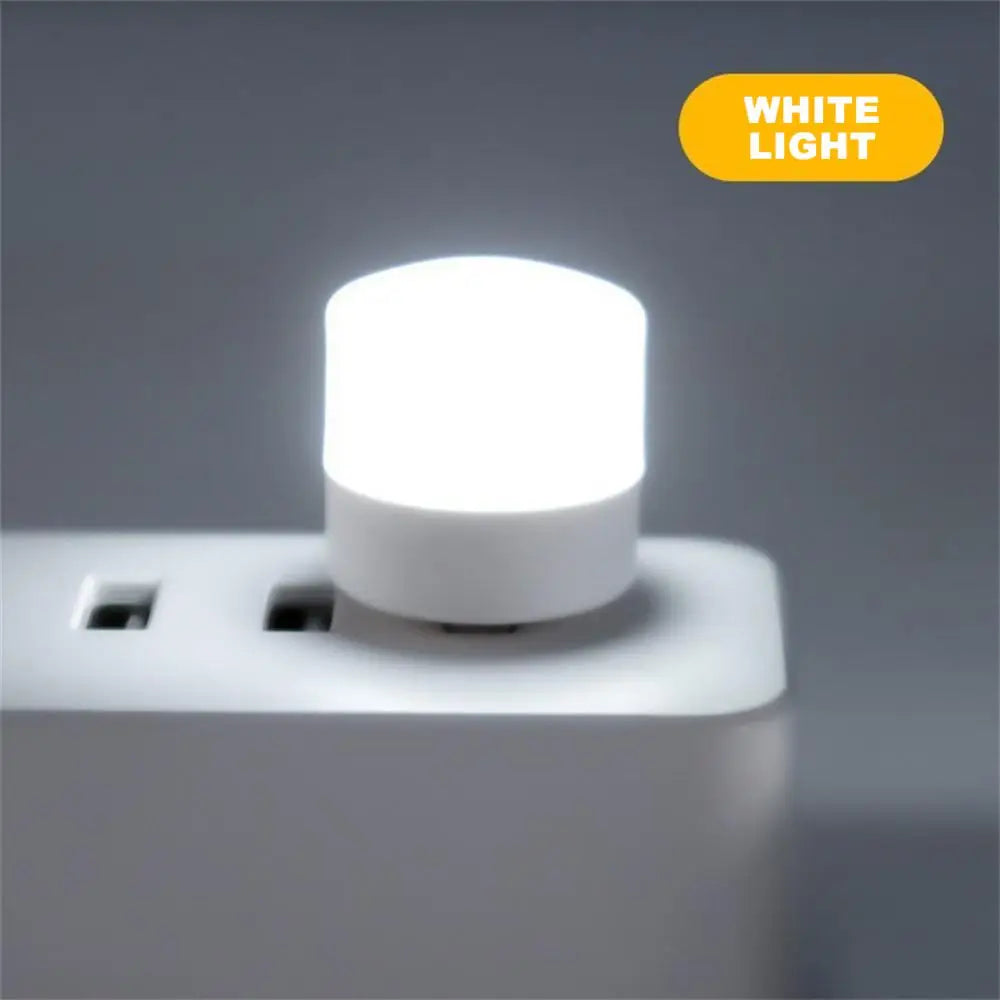 4 piece Mini USB Plug Lamp 5V 1.2W Super Bright Eye Protection Book Light Computer Mobile Power Charging USB Small Night Light by Anti Spier