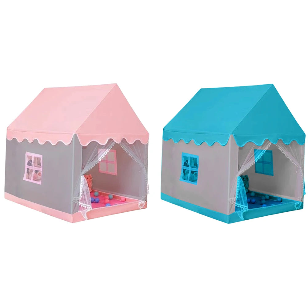 Kids Tent for Toddlers Kids with Windows Playhouse Tent Castle Play Tent Play House for Children Indoor and Outdoor Games by Anti Spier