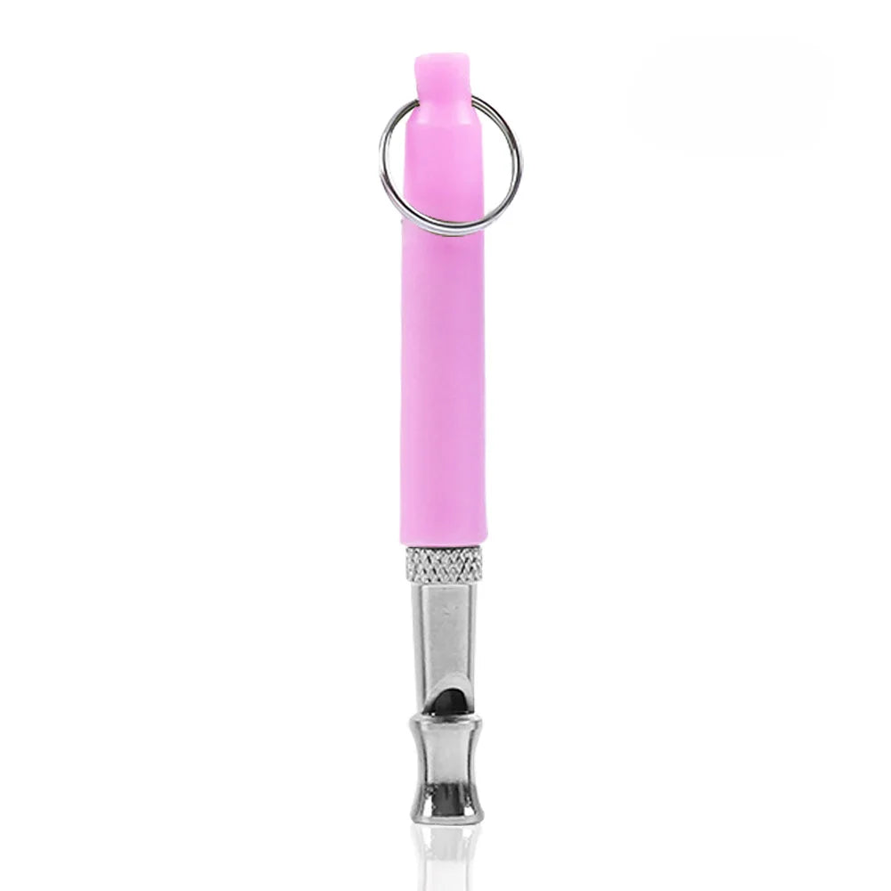 Dog Training Whistle dog Whistle Outdoor Survival Training Silver Silent Sound Training Sport Whistle for dogs Supplies by Anti Spier