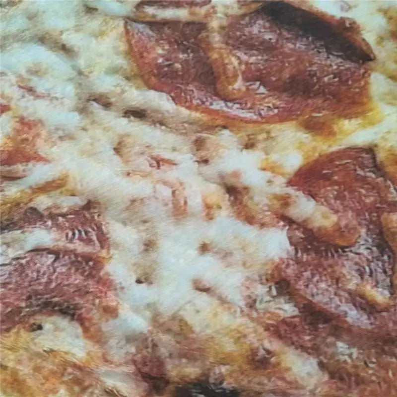Round Pizza Blanket by Anti Spier