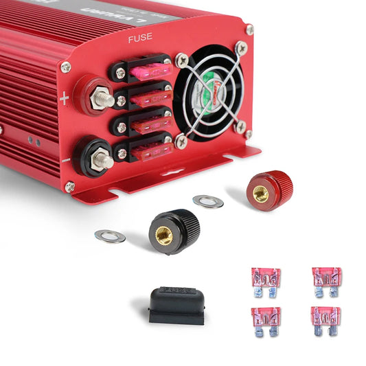 1500W/3000W Inverter Modified Sine Wave Inverter DC12VAC 110V Outdoor Working Power Converter With LCD Display by Anti Spier