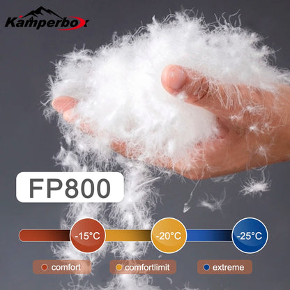 Kamperbox Winter Sleeping Bags Camping Down Sleeping Bags Winter Outdoor Ultralight Sleeping Bags Camping Equipments by Anti Spier